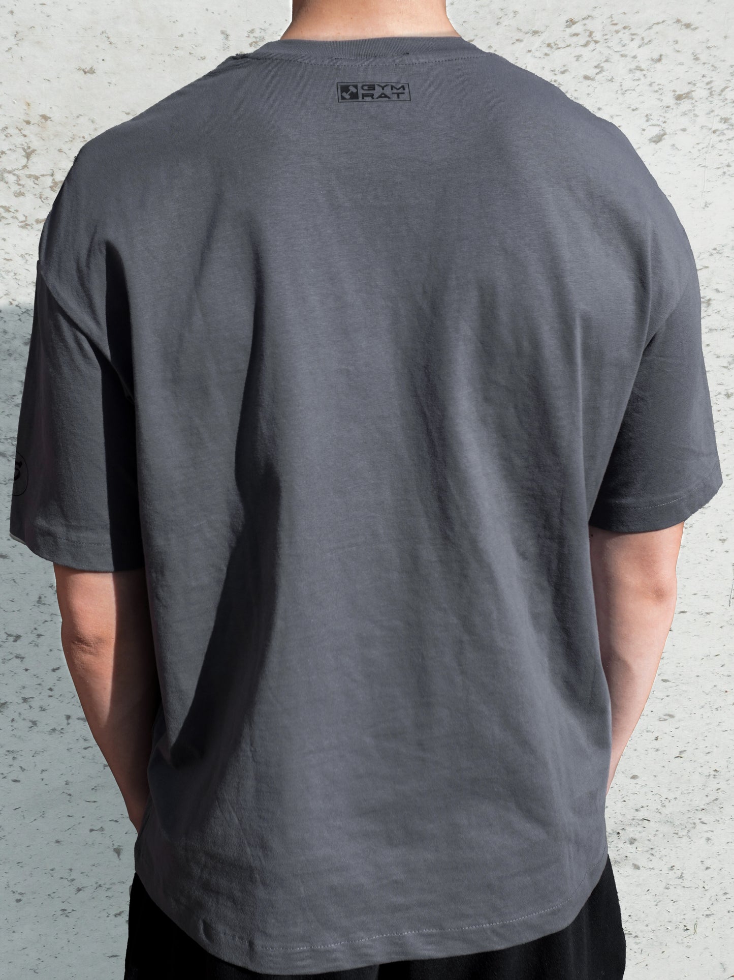 Oversized Pumpcover GYMRAT Grijs