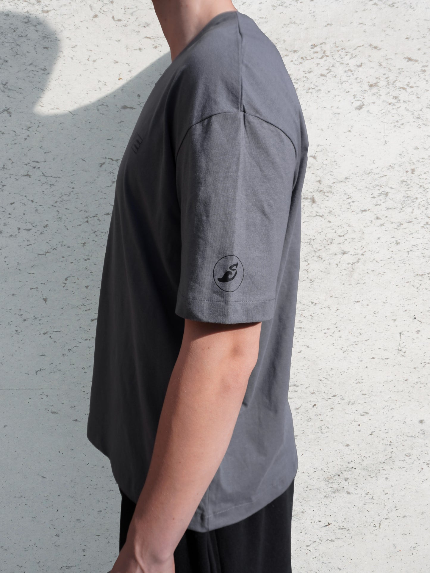 Oversized Pumpcover GYMRAT Grijs