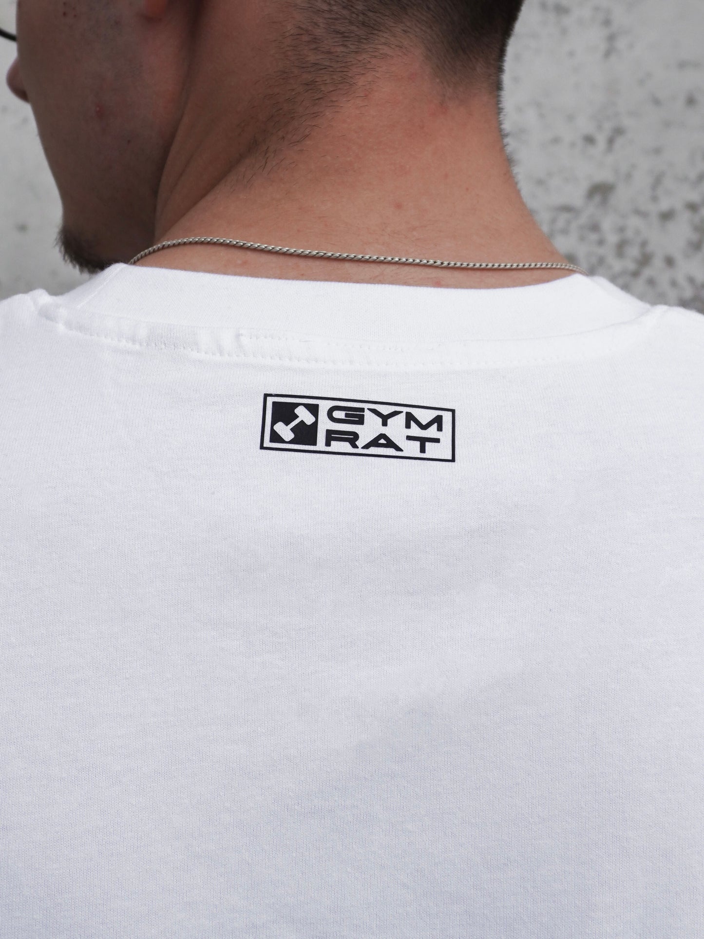 Oversized Pumpcover GYMRAT Wit