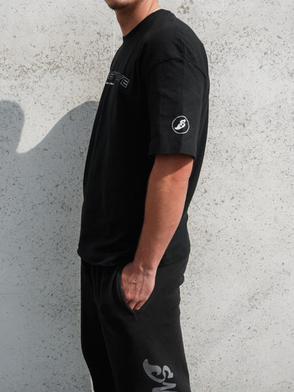 Oversized Pumpcover GYMRAT Zwart