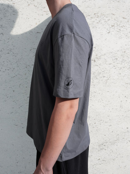 Oversized Pumpcover GYMRAT Grijs