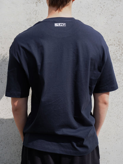 Oversized Pumpcover GYMRAT Blauw