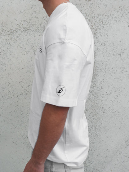 Oversized Pumpcover GYMRAT Wit