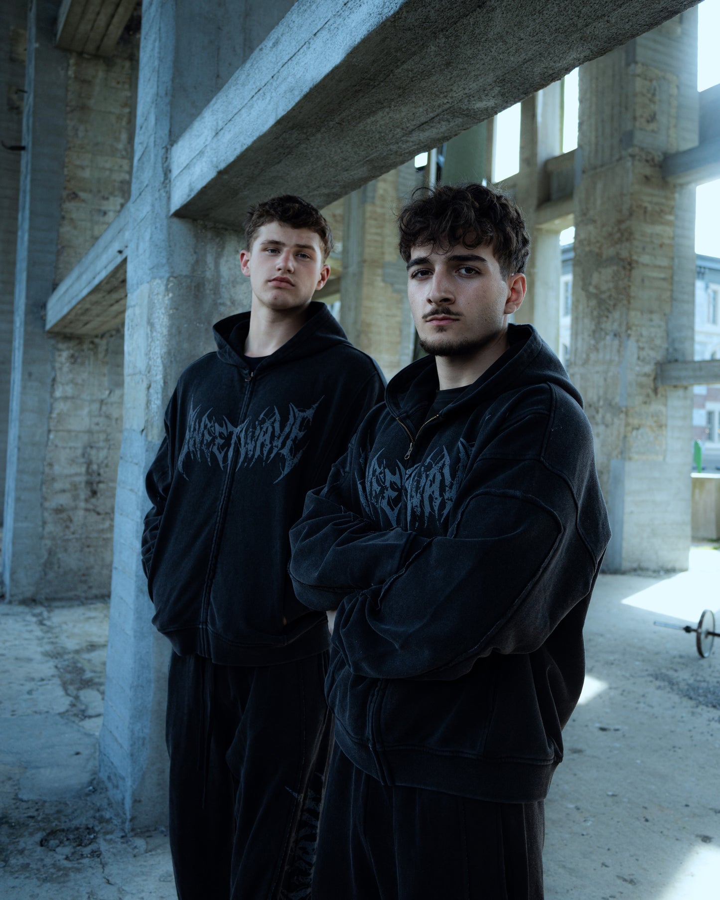 PHASE Zip Hoodie - Zwart