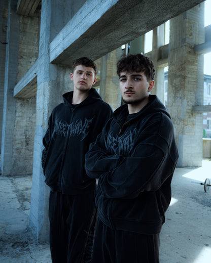 PHASE Zip Hoodie - Zwart