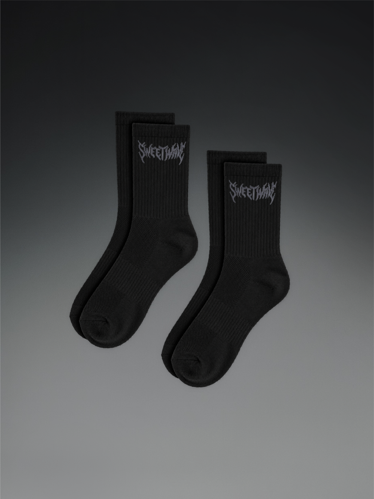 PHASE Socks - Black 2 pack