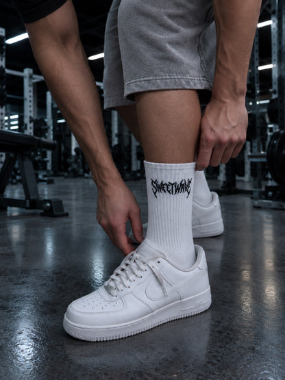 PHASE Socks - White 2 pack